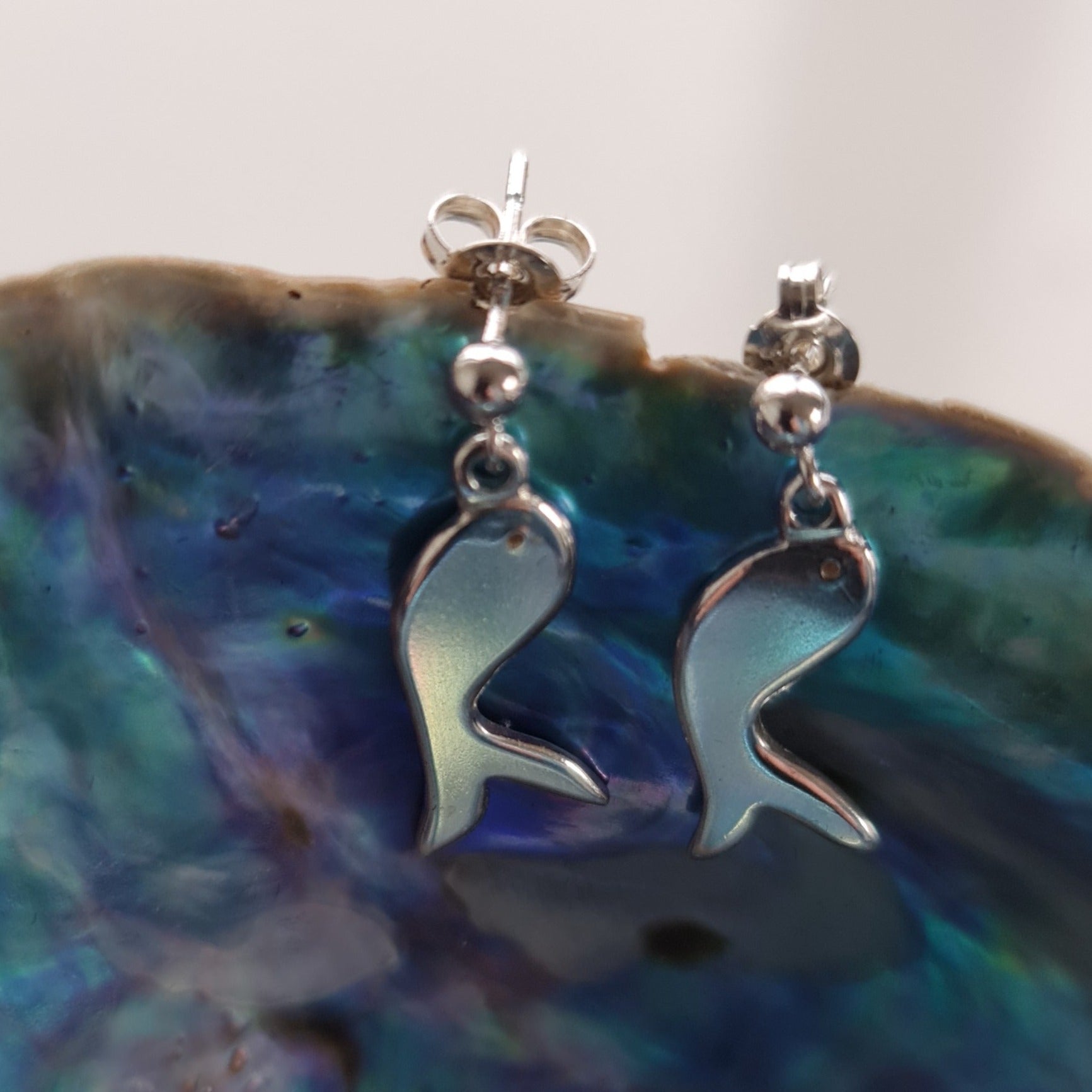 NZ Jeweller, NZ Jeweler, Sterling Silver Earrings, Earrings, Swanson Jeweller, Swanson Jeweler, fish earrings, fish jewellery, fish jewelry, bespoke jewellery, bespoke jewelry