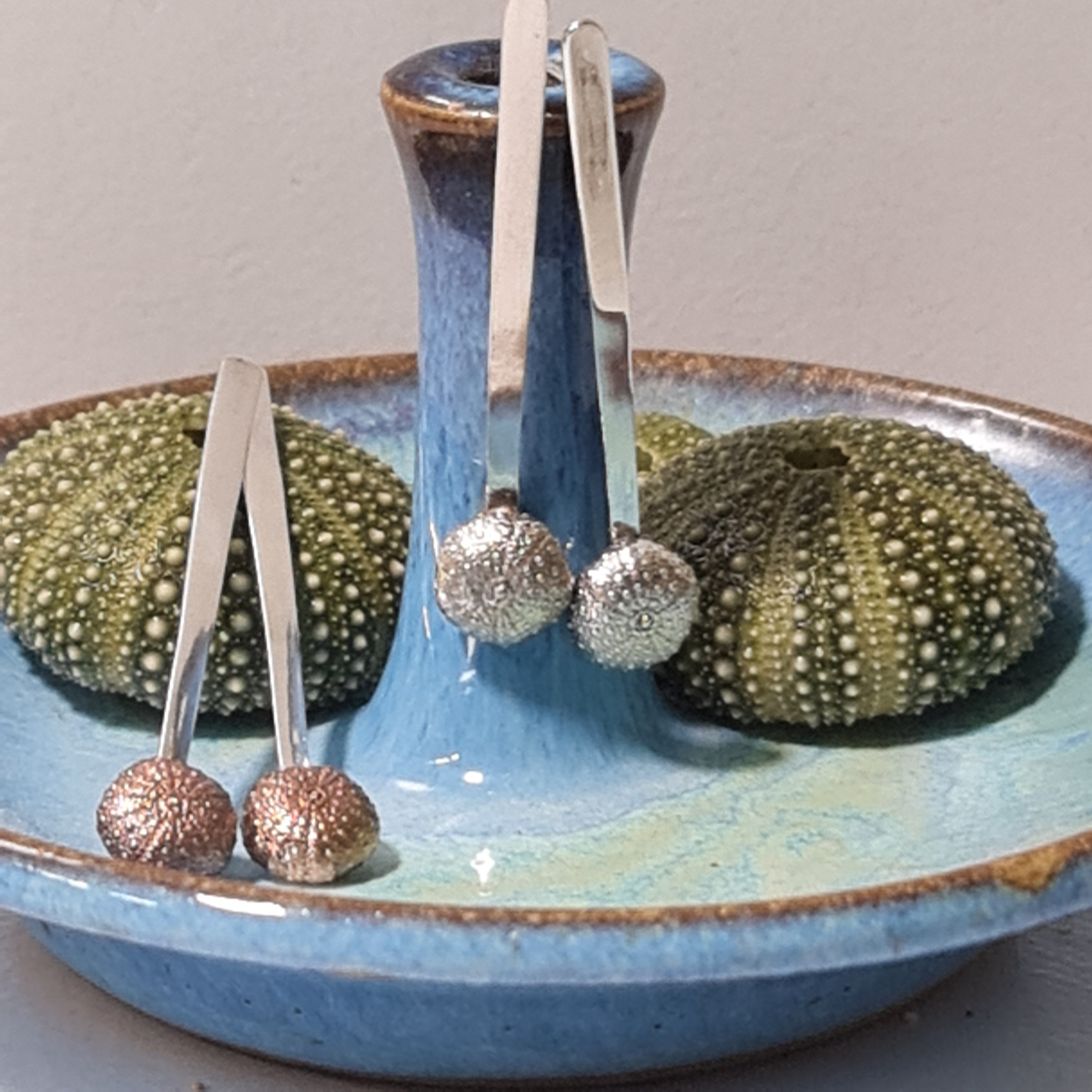 Swanson Jeweller, Auckland Jeweller, New Zealand Jeweller, Artisan Jeweller, Hand crafted jewellery, sterling silver jewellery, silversmith, sterling silver earrings, stud earrings, handcraft earrings, artisan earrings, earrings nz, earrings New Zealand, women’s earrings, kina earrings, kina jewellery, kina jewelry, sea urchin earrings, sea urchin jewellery, sea urchin jewelry
